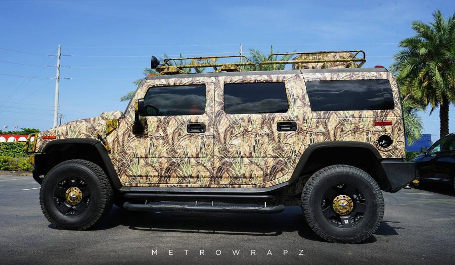  Hummer H2 Alligator Ron by MetroWrapz 2016 года  (фото 2 из 6)